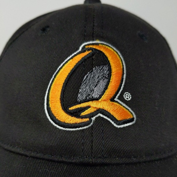 Quaker State Men's Strapback Hat Cap OSFA Black Adjustable Embroidered Logo - Picture 4 of 10